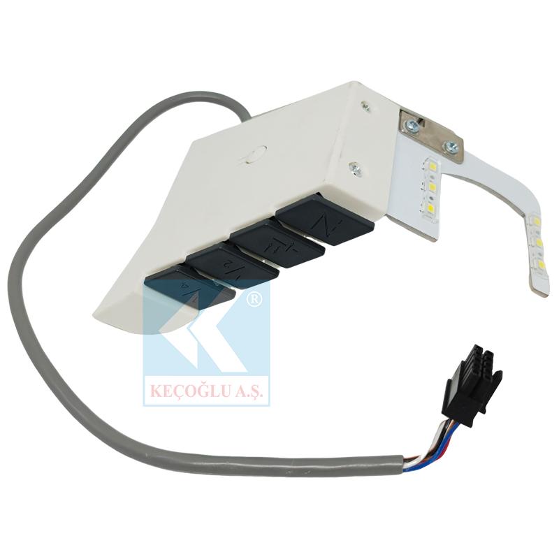 7200d-lamba.jpg BYL-228Z509003 7200D Elektronik Düz Makina Zikzak Butonu ve Lambası - Görsel 1