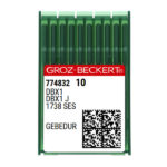 Düz Makina İnce Dip Dikiş İğnesi DBx1 16×257 GEBEDUR (100 Ad.)