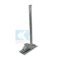 Üstten Basmalı Dar Tabanlı Büyük Pastal Maşası (25cm) - Görsel 3